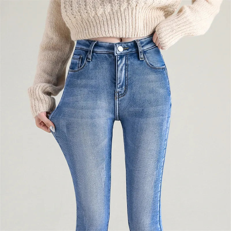Damen Jeans - Stilvoll und Bequem für den Winter
