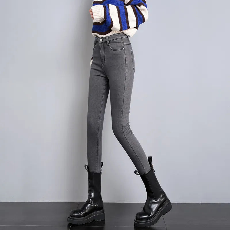 Damen Jeans - Stilvoll und Bequem für den Winter